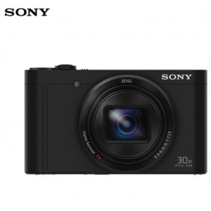 索尼（SONY） DSC-WX500 数码相机 30倍光学变焦 Wi-Fi分享 180度可翻转屏 