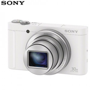 索尼（SONY）DSC-WX500便携数码相机 卡片机 家用相机 白色 