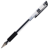 得力(deli)0.7mm黑色中性笔  子弹头签字笔 12支/盒 DLSX-6688