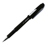 得力(deli)0.5mm黑色中性笔水笔签字笔 磨砂杆12支/盒 DLSX-S3...