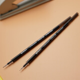 晨光(M&G)文具黑色0.5mm中性笔芯 全针管学生签字笔替芯 简约办公水笔芯 ...
