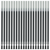 晨光(M&G)文具黑色0.5mm中性笔芯 全针管签字笔简约替芯 A+系列水笔芯 20支/盒4237