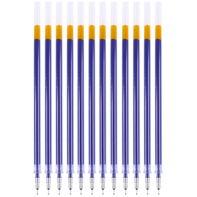 晨光(M&G)文具蓝色0.5mm子弹头中性笔芯 签字笔替芯 金钻007系列水笔芯 20支装MG007