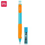 得力(deli)矫姿正姿活动铅笔套装 学生自动铅笔 0.5mm 附HB铅芯 33297蓝