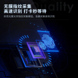 得力(deli)智能企业云考勤机 指纹/无接触手机定位考勤 wifi联网打卡机 ...