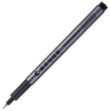 得力(deli)0.5mm针管中性笔  绘图描边 黑色12支/盒 S566