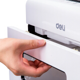 得力(deli)4级保密办公商用碎纸机（单次12张 23L 持续10分钟 可碎卡碎光盘）9903