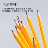 得力(deli)12支2B铅笔 考试绘图书写铅笔 学生练字笔 带橡皮头赠卷笔刀 S956-2B