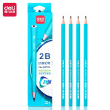 得力(deli)12支2B铅笔 儿童六角杆抑菌铅笔 学生绘图考试素描铅笔 581...