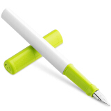 得力(deli)EF优尚矫姿钢笔正姿笔签字笔 明尖+暗尖练字钢笔(赠六支可擦蓝墨囊)