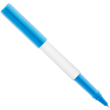 得力(deli)EF暗尖优尚矫姿钢笔 正姿笔 签字笔学生练字随行套装 三角杆赠墨囊 蓝