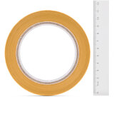 得力(deli)高品质米黄色封箱胶带打包宽胶带 60mm*100y*50μm(91.4m/卷) 6卷装 30359