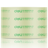 得力(deli)高品质高透明封箱胶带打包胶带 60mm*40y*50um(36.6m/卷) 1卷装 30367