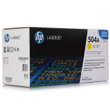 惠普（HP）LaserJet CE252A黄色硒鼓 504A（适用Color LaserJet CP3525 3525n 3525dn）