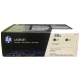 惠普（HP)LaserJet CC388AD硒鼓 88A双支装(适用 1108 1106 M1213 1216 1136 M202 M226/M126 M128系列等)