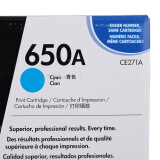 惠普（HP） CE271A 650A 青色 LaserJet 硒鼓 (适用LaserJet CP5520)