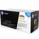 惠普（HP） CE272A 650A 黄色 LaserJet 硒鼓 (适用LaserJet CP5520)