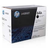 惠普（HP）CC364A 黑色硒鼓 64A（适用LaserJet P4014 P...