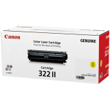 佳能（Canon）CRG322IIY硒鼓（鼓粉一体）黄色大容量（适用LBP9100Cdn）打印页数：15000