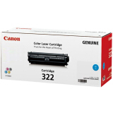 佳能（Canon）CRG322C硒鼓（鼓粉一体）青色标准容量（适用LBP9100Cdn）打印页数：7500