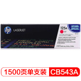 惠普（HP）LaserJet CB543A红色硒鼓 125A（适用CP1215 ...