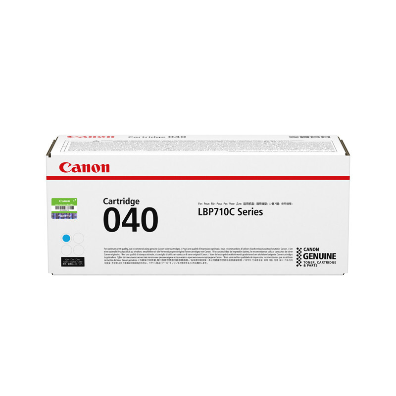 佳能（Canon）硒鼓CRG040 C青色标准容量（适用LBP710Cx/LBP712Cx）