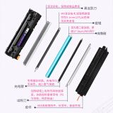 盈佳 适用佳能CRG-040硒鼓易加粉大容量 M红色 LBP710Cx硒鼓 LB...