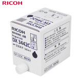 理光（Ricoh）DX3442C（500cc/瓶*5支）黑油墨 适用于DX243...
