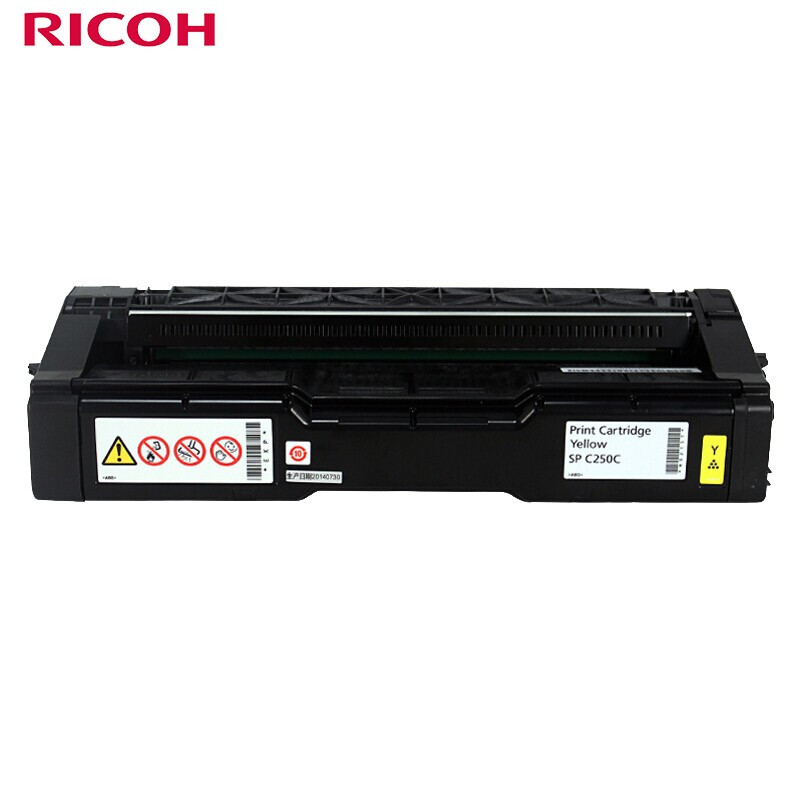 理光（Ricoh）SP C250C 黄色一体式墨粉盒 适用于SP C250DN/C261DNw/C261SFNw