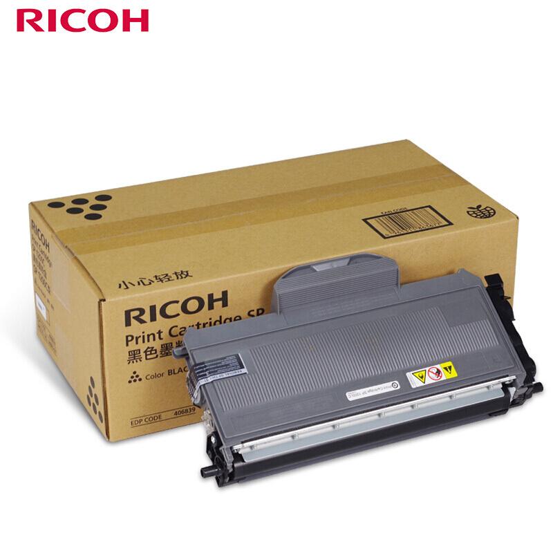 理光（Ricoh）SP 1200LC 黑色墨粉盒1支装 适用于SP1200S/1200SF/1200SU