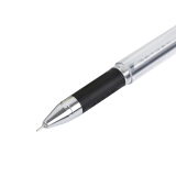 晨光（M&G）中性笔极细0.38mm 财务会计水笔签字笔 办公用品 K37 黑色1盒12支装
