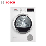 博世（BOSCH）9公斤烘干机 热泵干衣机 除菌烘 低温护衣 智控烘干 原装进口...
