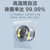 米家小米出品 滚筒洗衣机全自动1A 8公斤变频洗衣机小 高温筒自洁除菌智能称重 XQG80MJ101