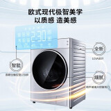 松下(Panasonic)洗衣机滚筒10kg光动银除菌+6kg日式烘干机 洗烘套装 纳诺怡护衣L169+6023P（附件仅供展示）