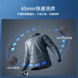 松下 (Panasonic) 10kg 全自动滚筒洗干一体机 纳诺怡™X护肤级护...