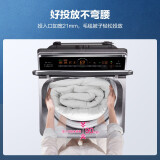 松下(Panasonic)洗衣机全自动波轮9公斤 毛毯柔洗 不弯腰轻松洗 桶洗净 XQB90-UZLKA