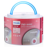 飞利浦（PHILIPS）DVD-R光盘/刻录盘 16速4.7G 手拎乖乖桶 50...