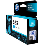 惠普（HP）CB318ZZ 862号青色墨盒（适用HPPhotosmartC5388 B210a B110a 6510 Photosmart7510）