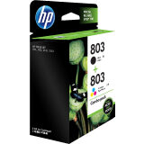 惠普（HP）X4E76AA 803黑彩墨盒套装 (适用于HP Deskjet 2...