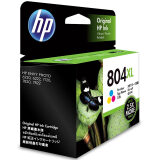 惠普（HP）804原装墨盒 适用hp 6220/6222/7120/7820/Tango打印机 大容量彩色墨盒