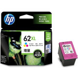 惠普（HP）C2P07AA 62XL 高容量原装彩色墨盒 (适用于HP OfficeJet 200 移动打印机)