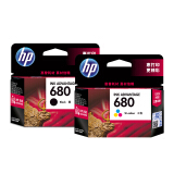 惠普（HP）680黑彩墨盒套装 (适用于HP DeskJet 2138/3638...