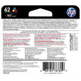 惠普（HP）C2P06AA 62号 彩色墨盒 (适用于HP OfficeJet 200 移动打印机)