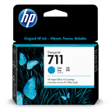 惠普（HP） CZ130A 原装 711号青色墨盒29毫升 适用于-HP DesignJet T120/125/130/520/525/530
