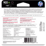 惠普（HP）901XL原装墨盒 适用hp Officejet J4580/J4660/4500 打印机 xl大容量黑色墨盒