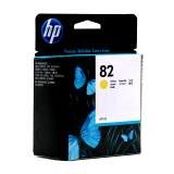 惠普（HP） C4913A 原装 82号黄色墨盒 适用于-HP DesignJet  500/510/800