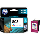 惠普（HP）F6V20AA 803 彩色墨盒 （适用Deskjet 2621 2622 1112 2132 1111 2131）