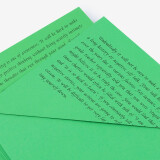 广博(GuangBo)80gA4彩色复印纸打印纸  100张/包-深绿 F80003G
