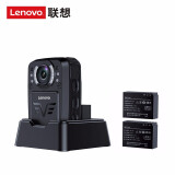 联想(Lenovo)DSJ-8H执法记录仪高清激光定位 2K超清微型触屏随身摄像...