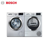 博世 BOSCH 10公斤变频滚筒洗衣机+9KG烘干机 洗烘套装 WAR2856...